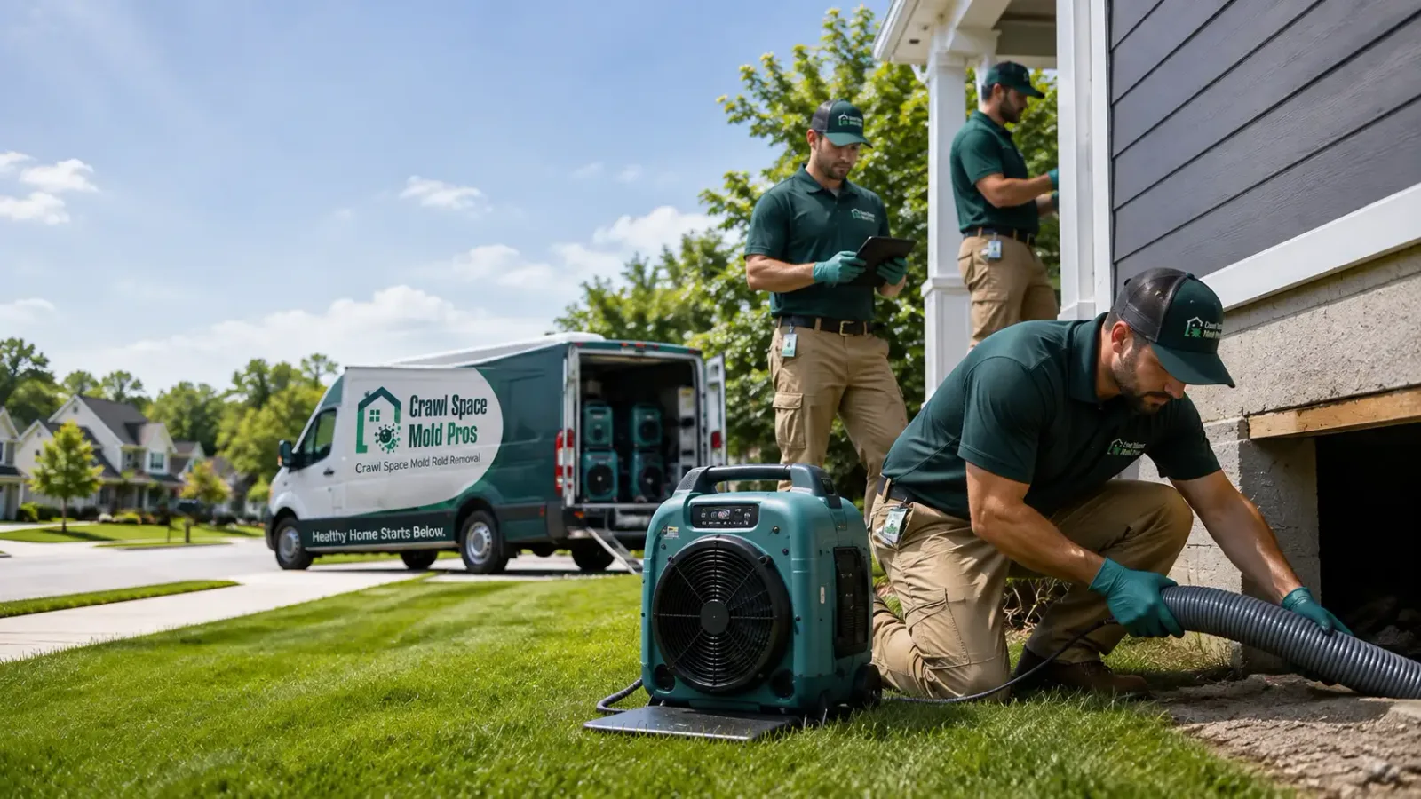 Crawl Space Mold Removal in Panorama City, CA